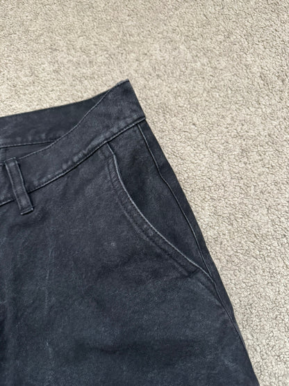 Kazuyuki Kumagai Attachment Overdyed J-Cut Cargo Denim Jeans