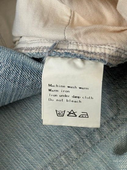 Kazuyuki Kumagai Attachment Distressed Flared Denim Jeans
