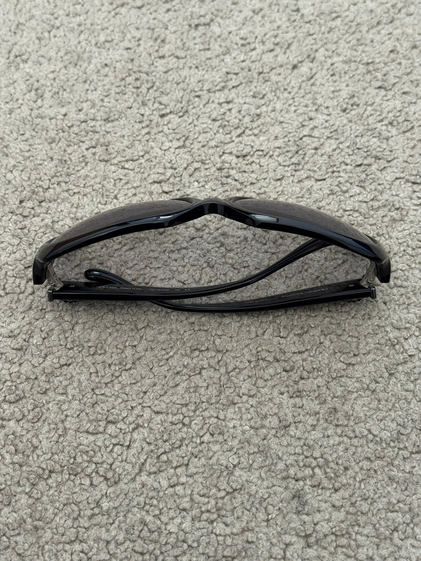 Chrome Hearts "Golden Valley" Cross Shield Sunglasses