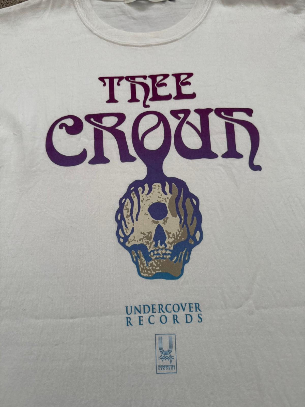 SS25 Undercover Thee Crouh Skull Graphic T Shirt