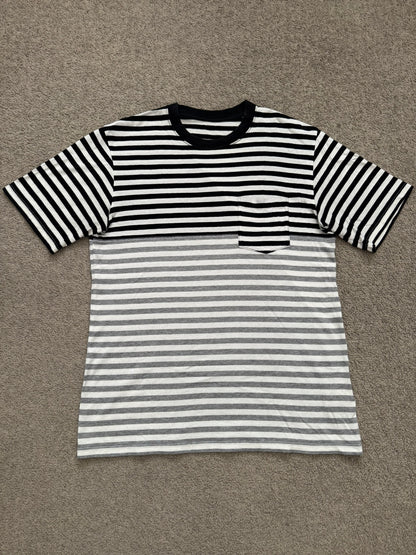 FW11 Comme Des Garcons Homme Split Striped Pocket T Shirt