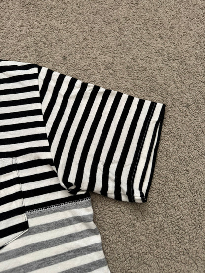FW11 Comme Des Garcons Homme Split Striped Pocket T Shirt