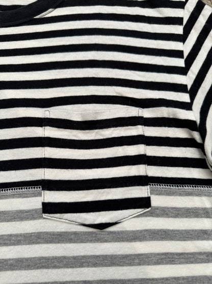 FW11 Comme Des Garcons Homme Split Striped Pocket T Shirt