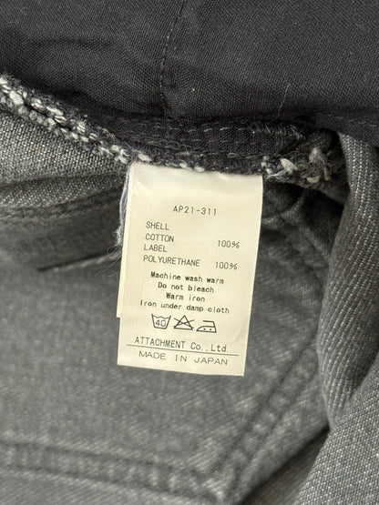 Kazuyuki Kumagai Attachment J-Cut Painted Denim Jeans