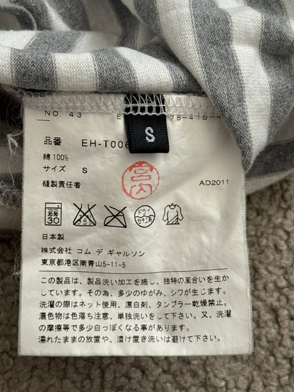 FW11 Comme Des Garcons Homme Split Striped Pocket T Shirt