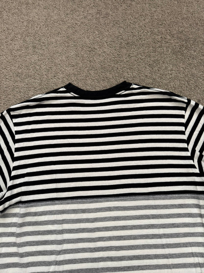 FW11 Comme Des Garcons Homme Split Striped Pocket T Shirt