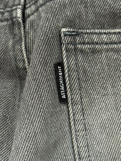 Kazuyuki Kumagai Attachment J-Cut Painted Denim Jeans