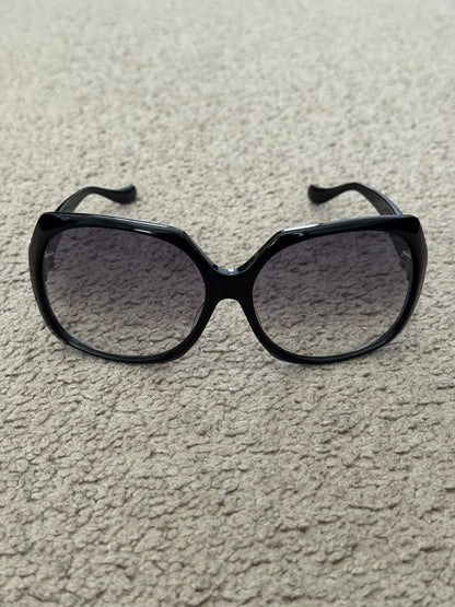 Chrome Hearts "Golden Valley" Cross Shield Sunglasses