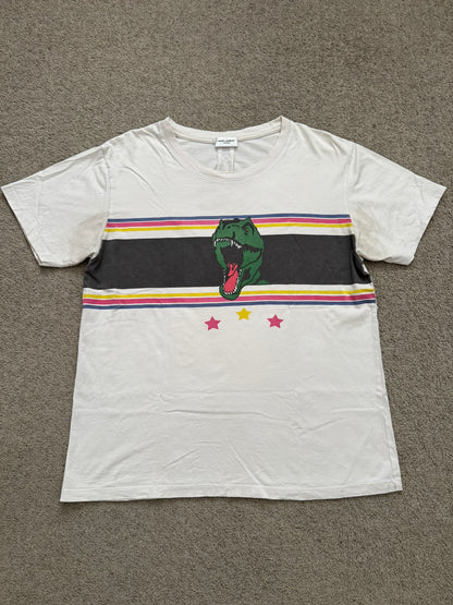 SS16 Saint Laurent by Hedi Slimane T-Rex Dinosaur T Shirt