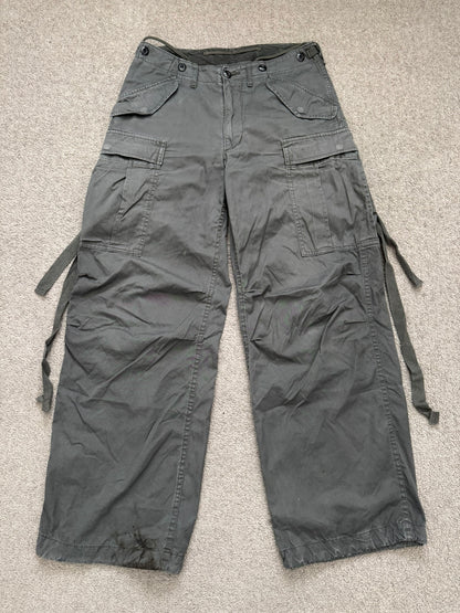 Kazuyuki Kumagai Attachment Bondage Wide M-51 Cargo Pants