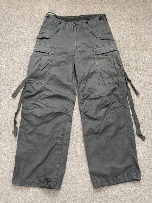Kazuyuki Kumagai Attachment Bondage Wide M-51 Cargo Pants