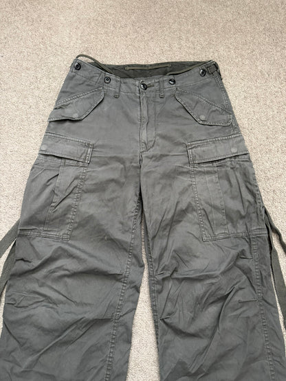 Kazuyuki Kumagai Attachment Bondage Wide M-51 Cargo Pants