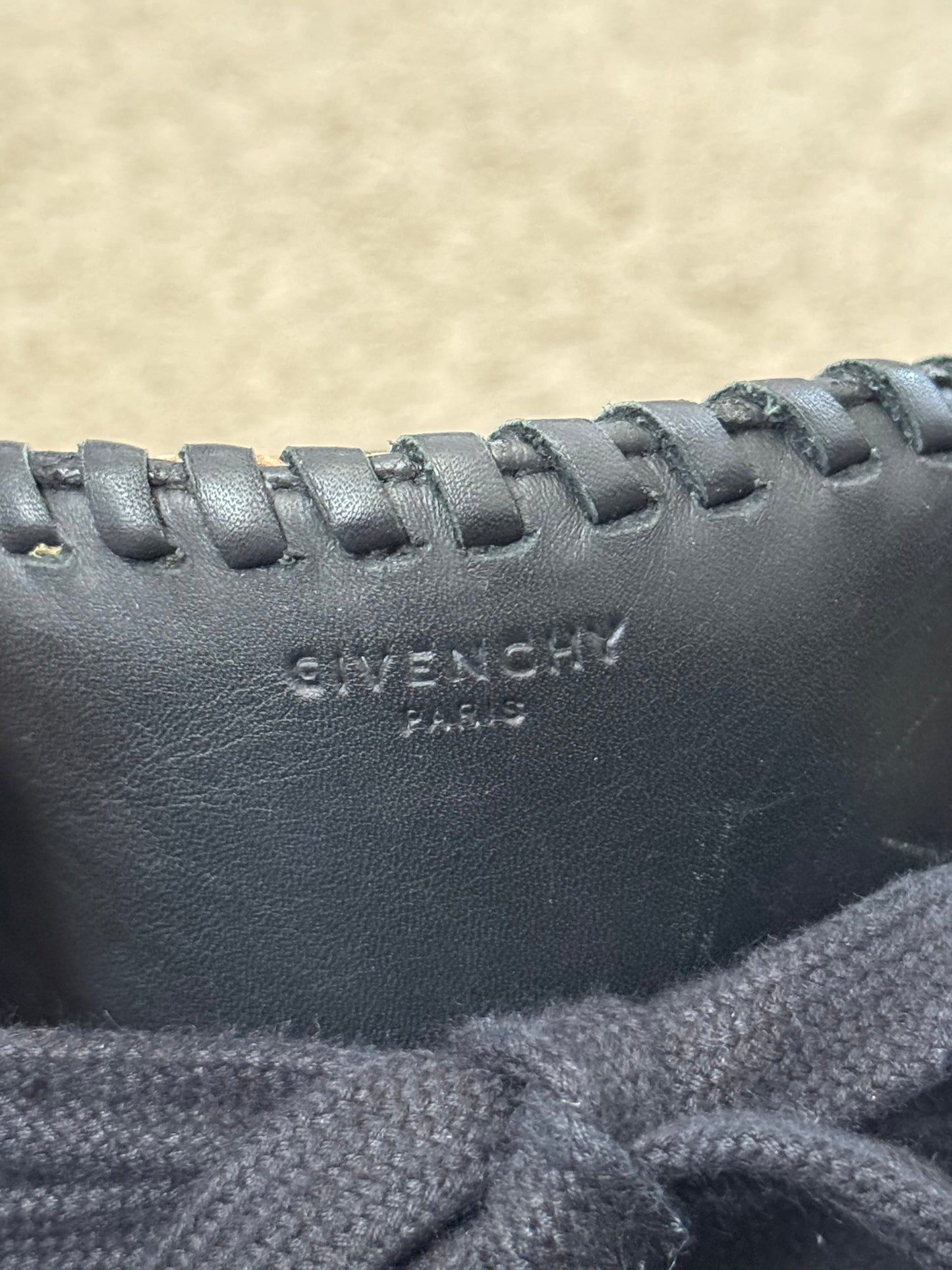 FW14 Givenchy by Riccardo Tisci Tyson Braided Leather High Top Sneakers