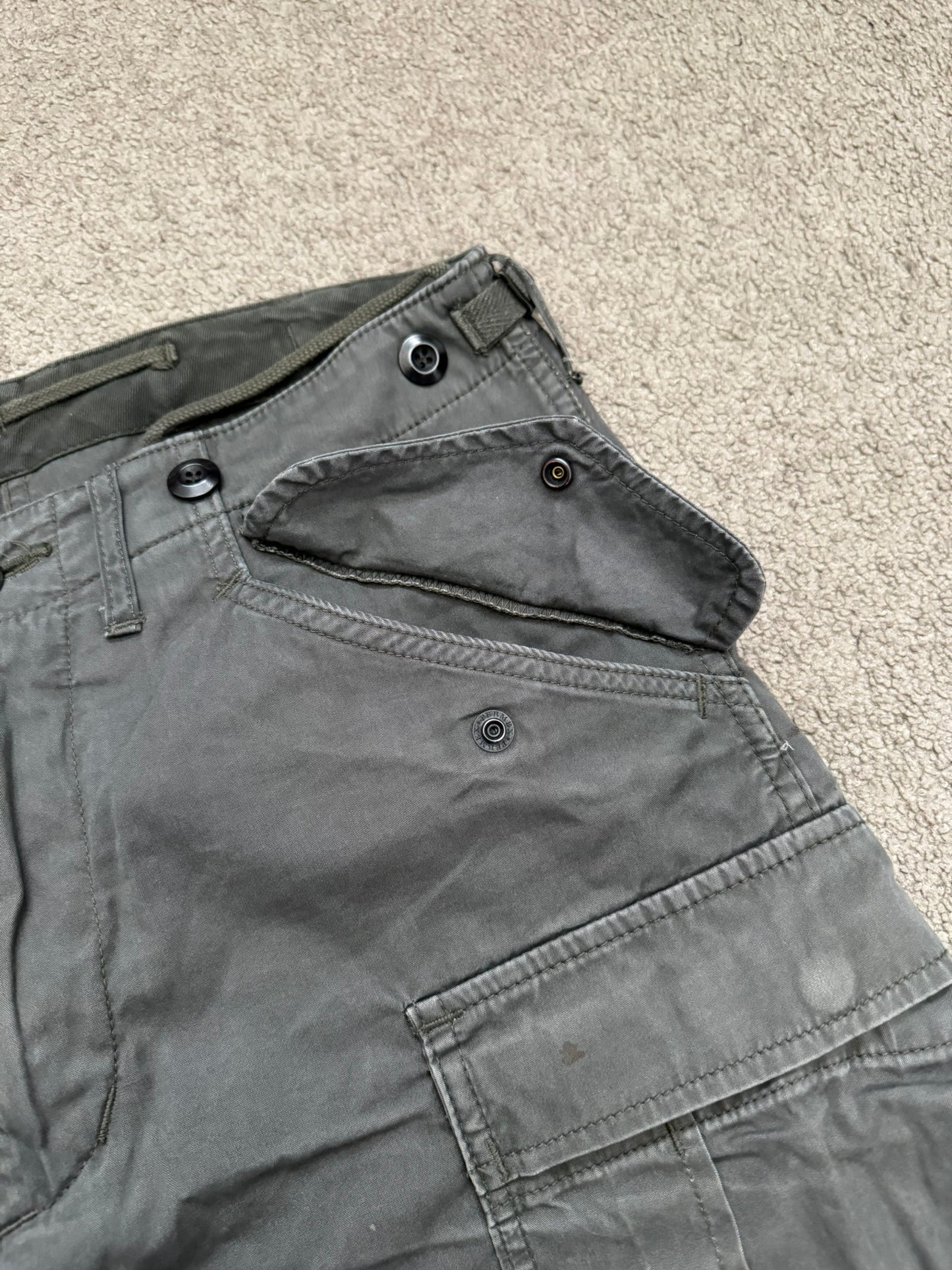 Kazuyuki Kumagai Attachment Bondage Wide M-51 Cargo Pants
