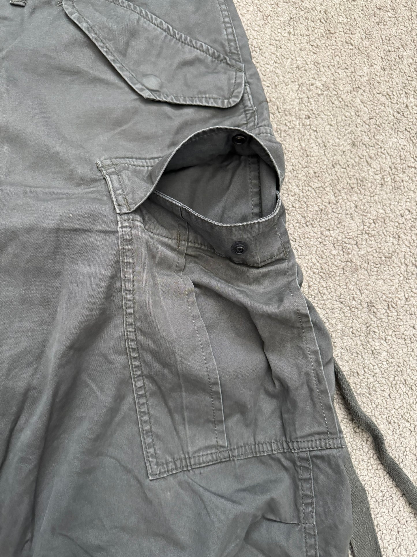 Kazuyuki Kumagai Attachment Bondage Wide M-51 Cargo Pants