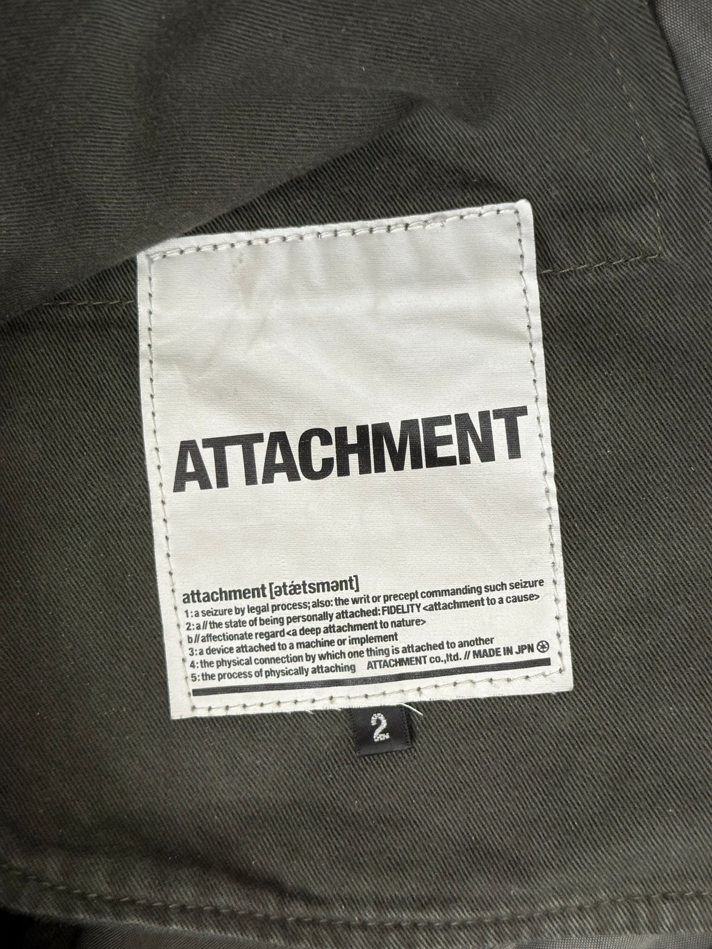 Kazuyuki Kumagai Attachment Bondage Wide M-51 Cargo Pants