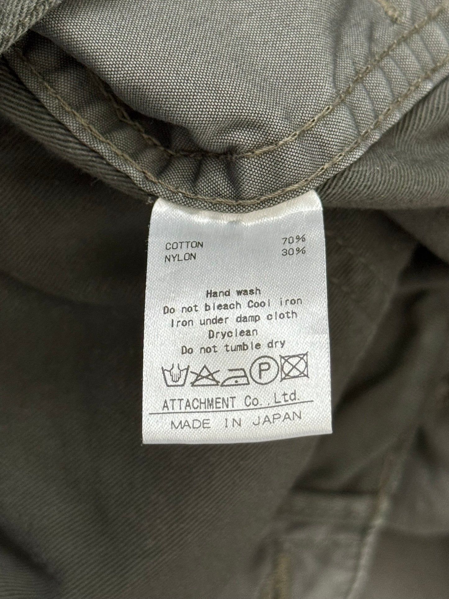 Kazuyuki Kumagai Attachment Bondage Wide M-51 Cargo Pants