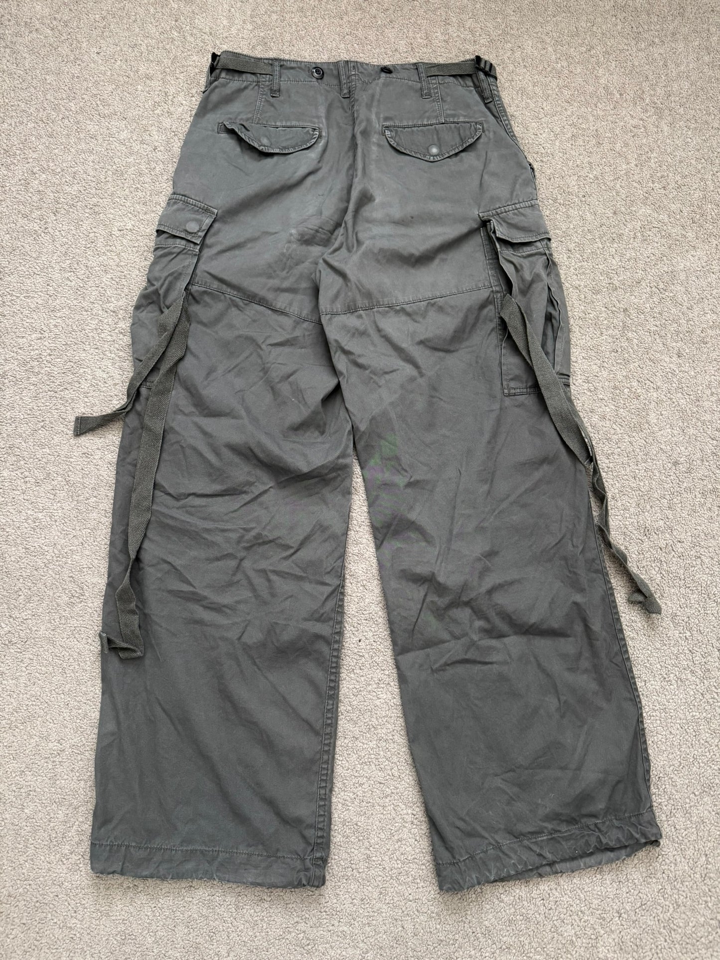 Kazuyuki Kumagai Attachment Bondage Wide M-51 Cargo Pants