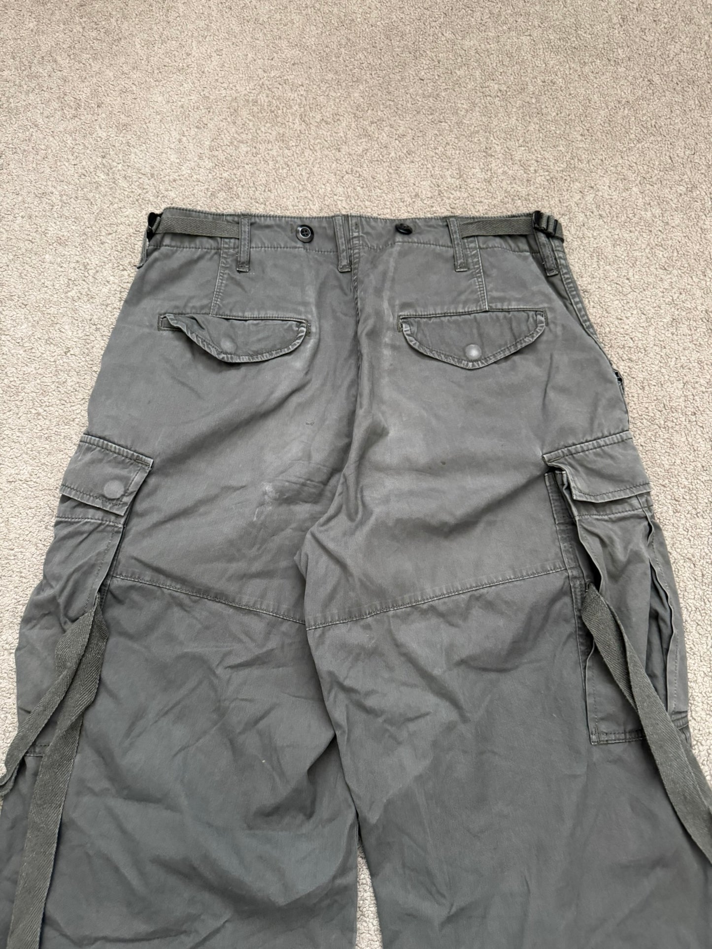 Kazuyuki Kumagai Attachment Bondage Wide M-51 Cargo Pants