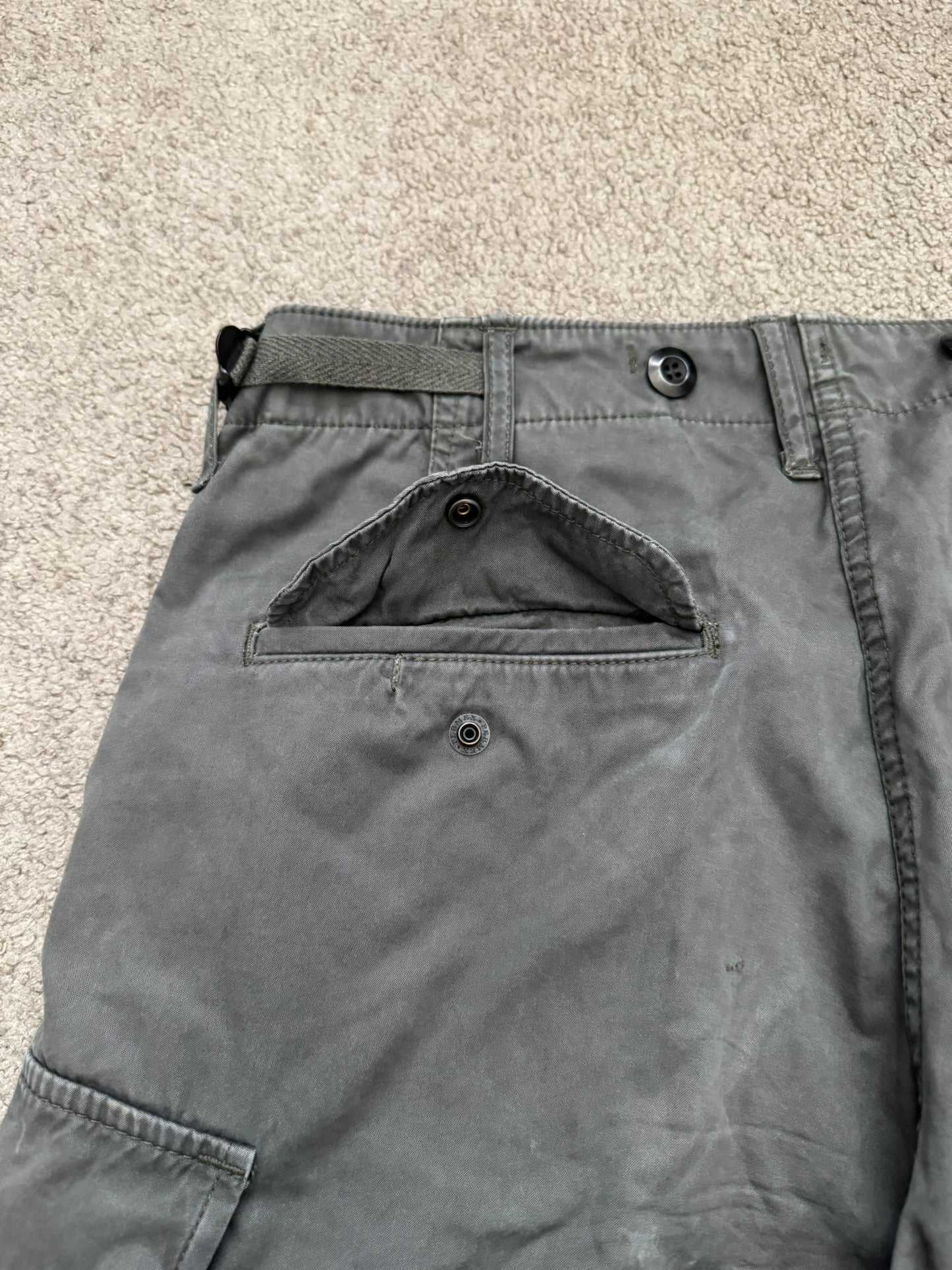 Kazuyuki Kumagai Attachment Bondage Wide M-51 Cargo Pants