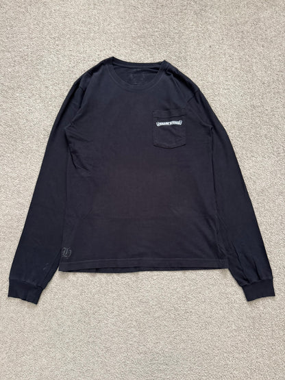 Chrome Hearts Back Script Logo Long Sleeve T Shirt