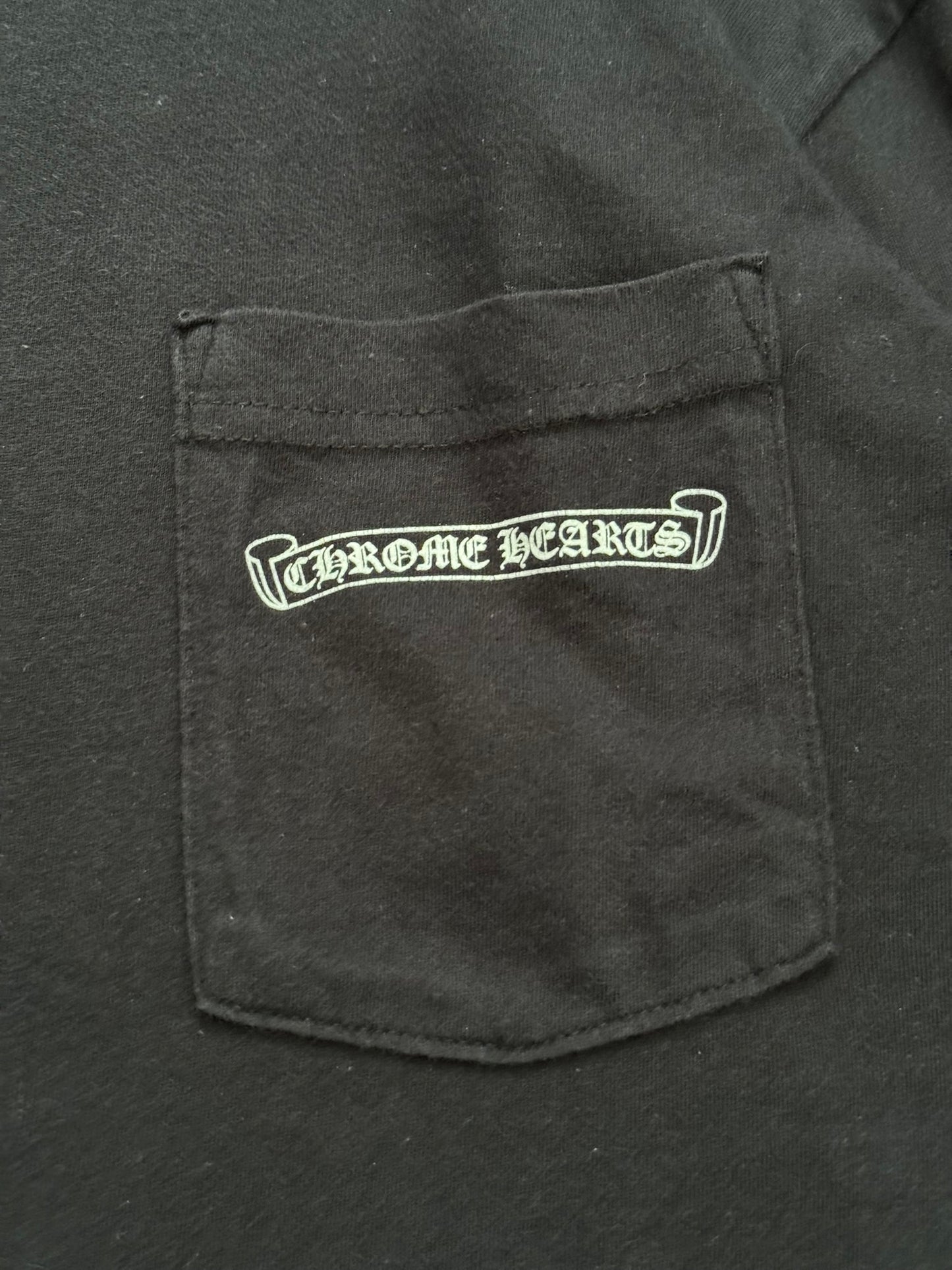 Chrome Hearts Back Script Logo Long Sleeve T Shirt