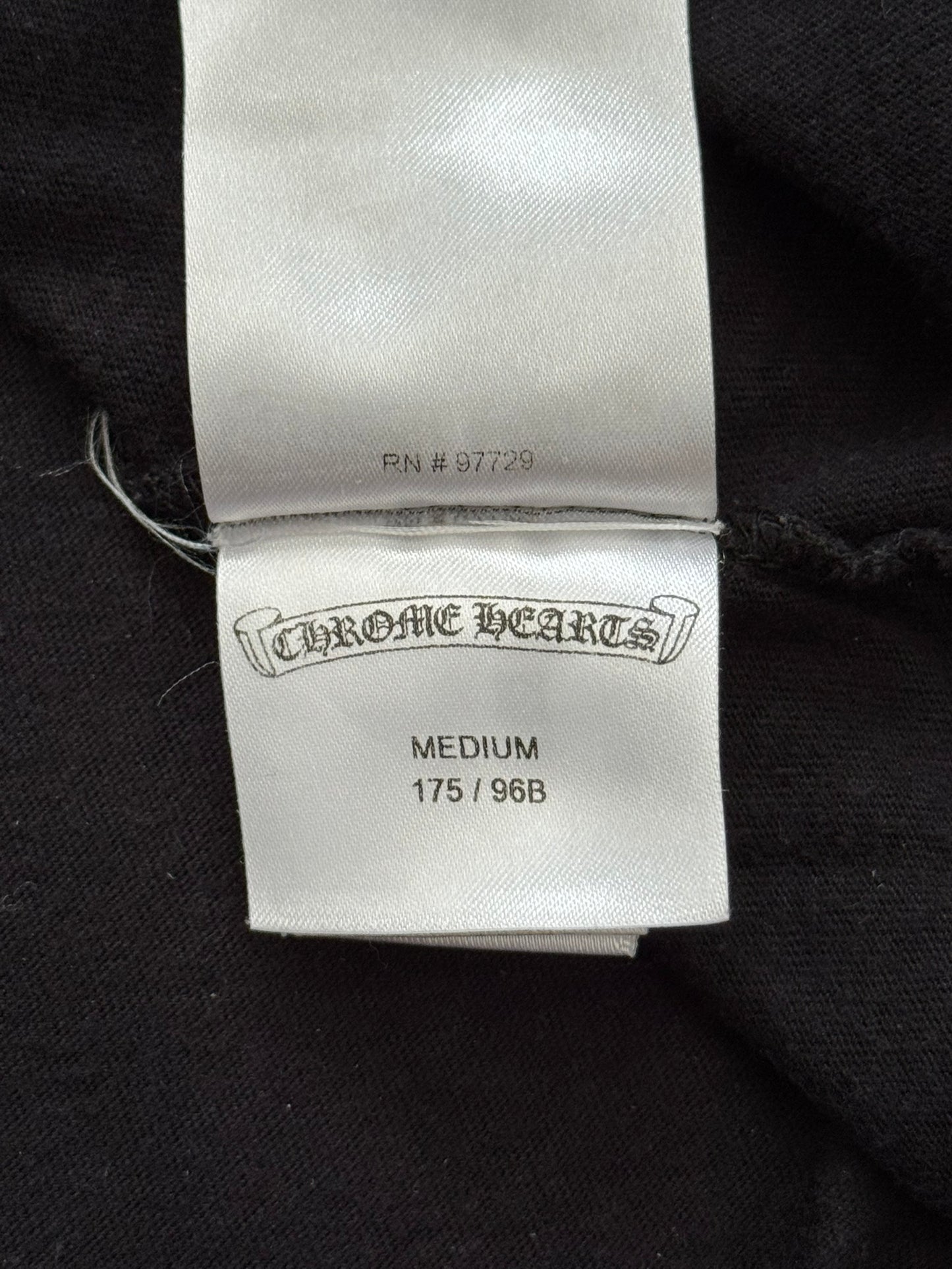 Chrome Hearts Back Script Logo Long Sleeve T Shirt