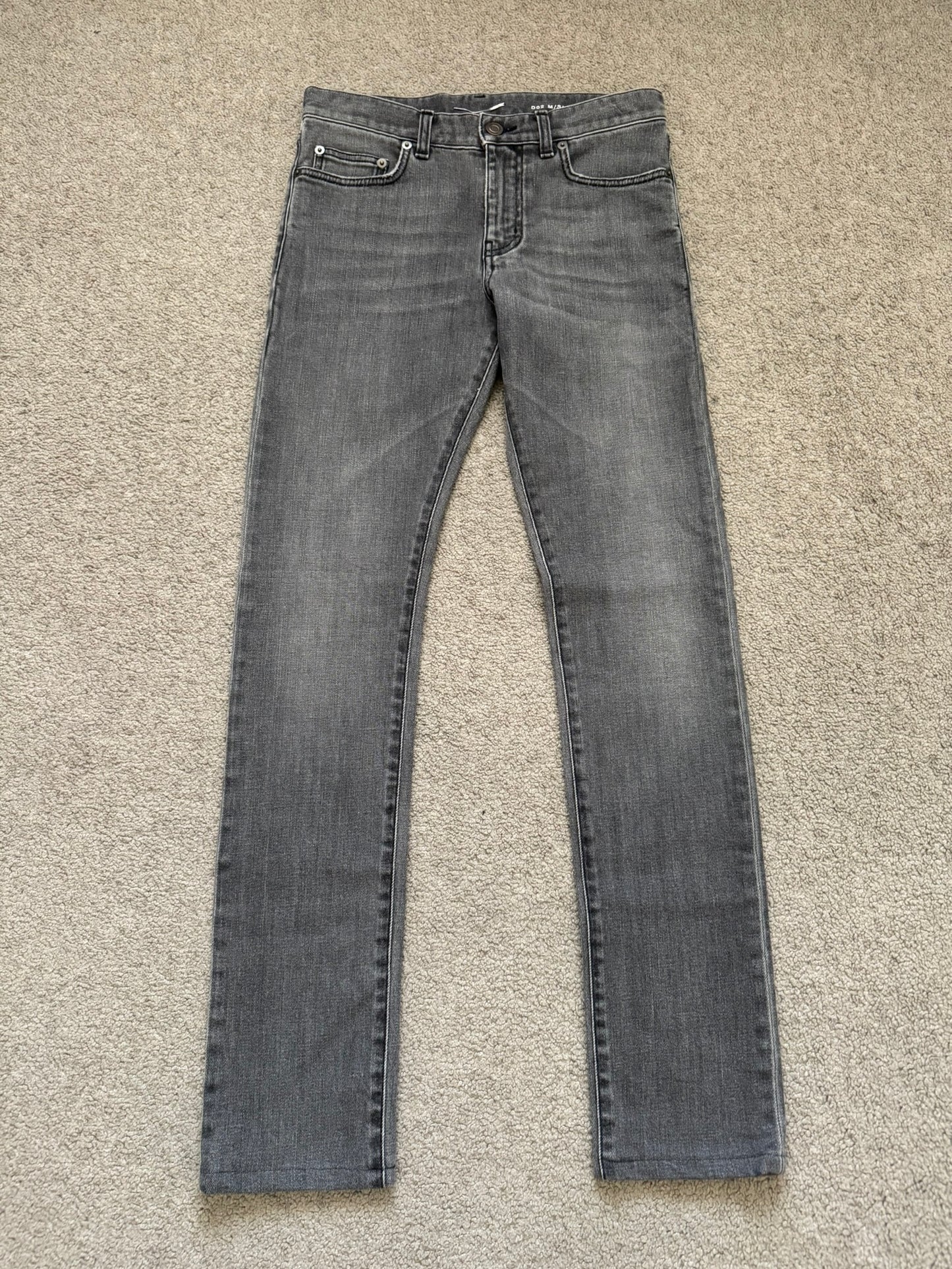 SS14 Saint Laurent by Hedi Slimane Washed D02 Denim Jeans