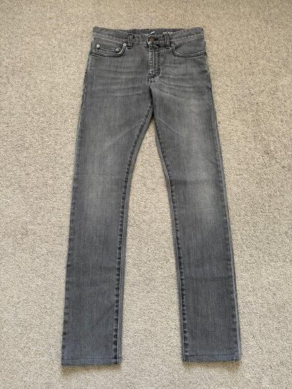 SS14 Saint Laurent by Hedi Slimane Washed D02 Denim Jeans