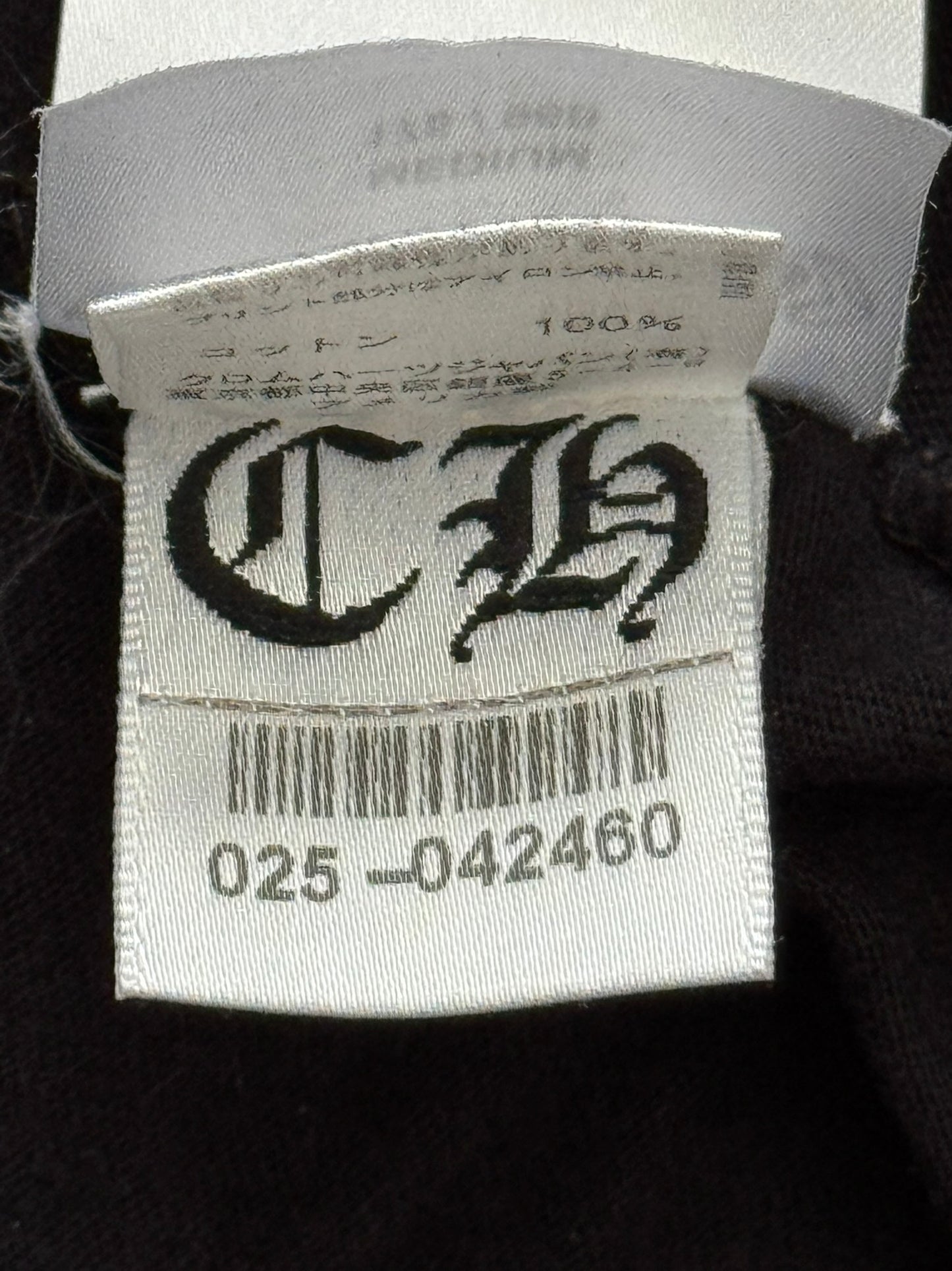 Chrome Hearts Back Script Logo Long Sleeve T Shirt