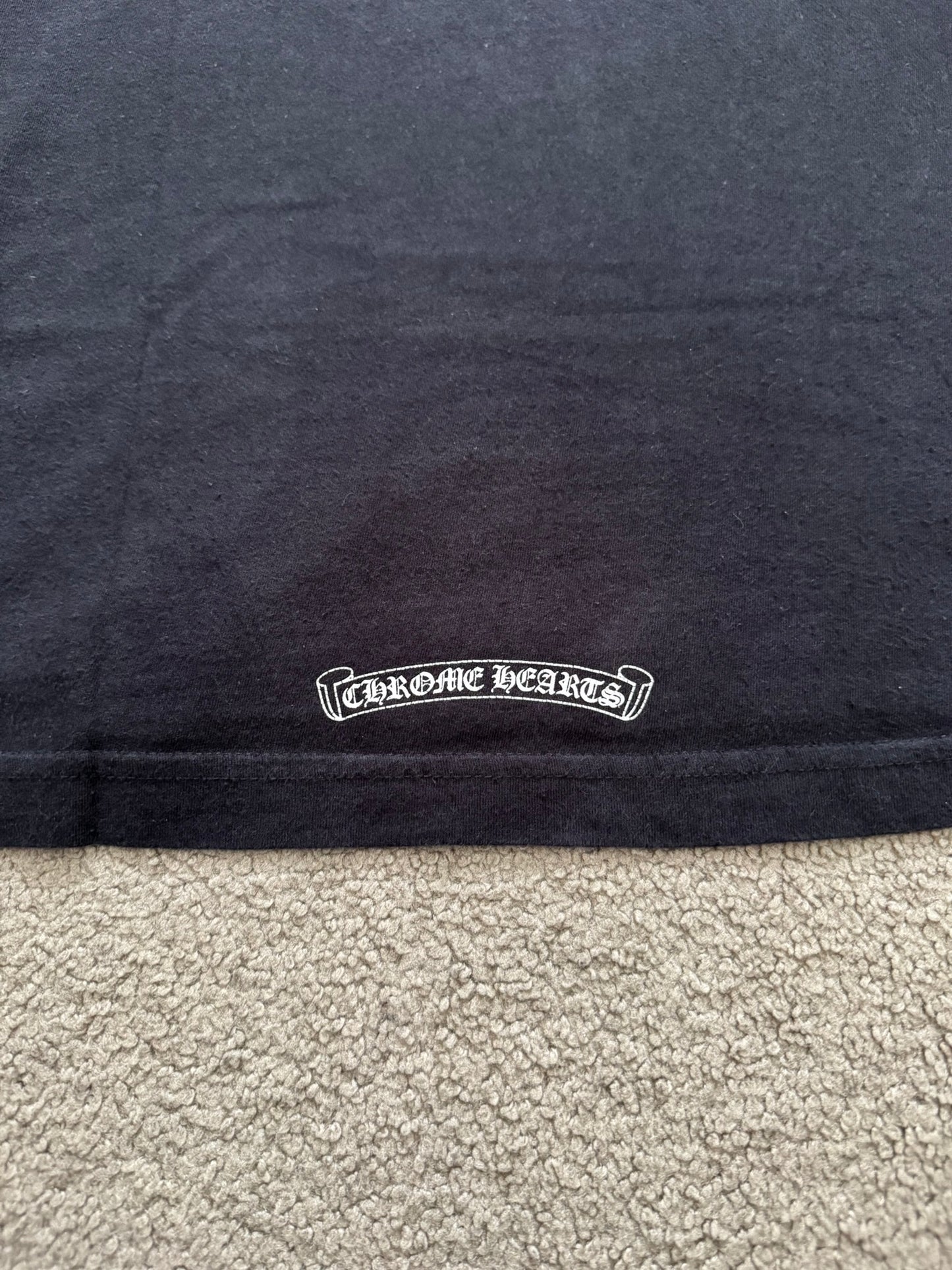 Chrome Hearts Back Script Logo Long Sleeve T Shirt