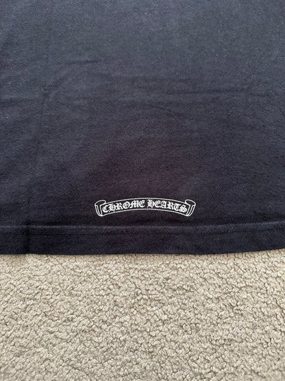 Chrome Hearts Back Script Logo Long Sleeve T Shirt