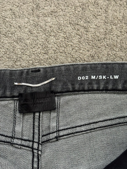 SS14 Saint Laurent by Hedi Slimane Washed D02 Denim Jeans