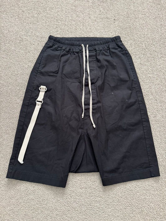 FW19 Rick Owens Mainline "Larry" D Ring Pods Shorts