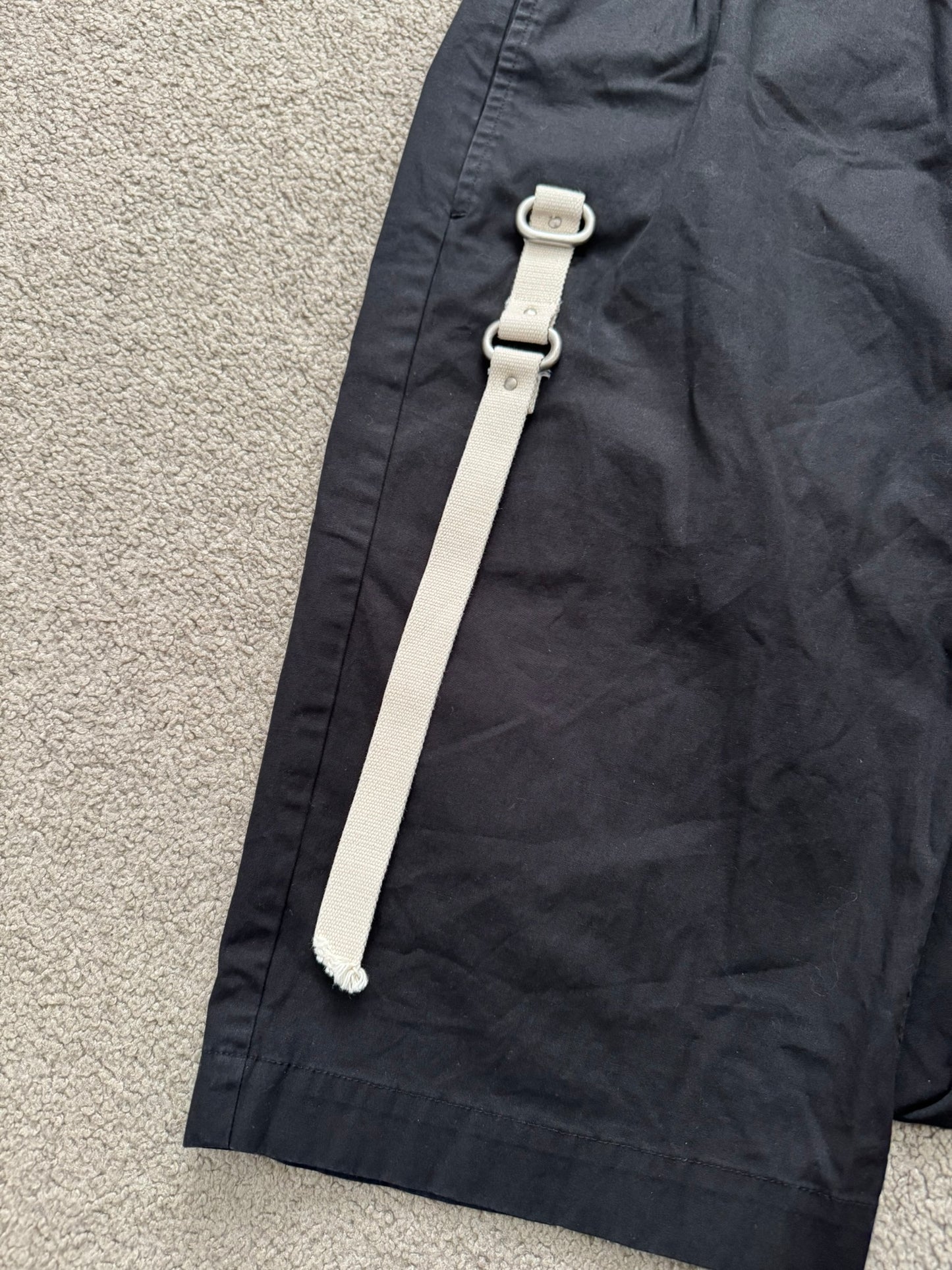 FW19 Rick Owens Mainline "Larry" D Ring Pods Shorts