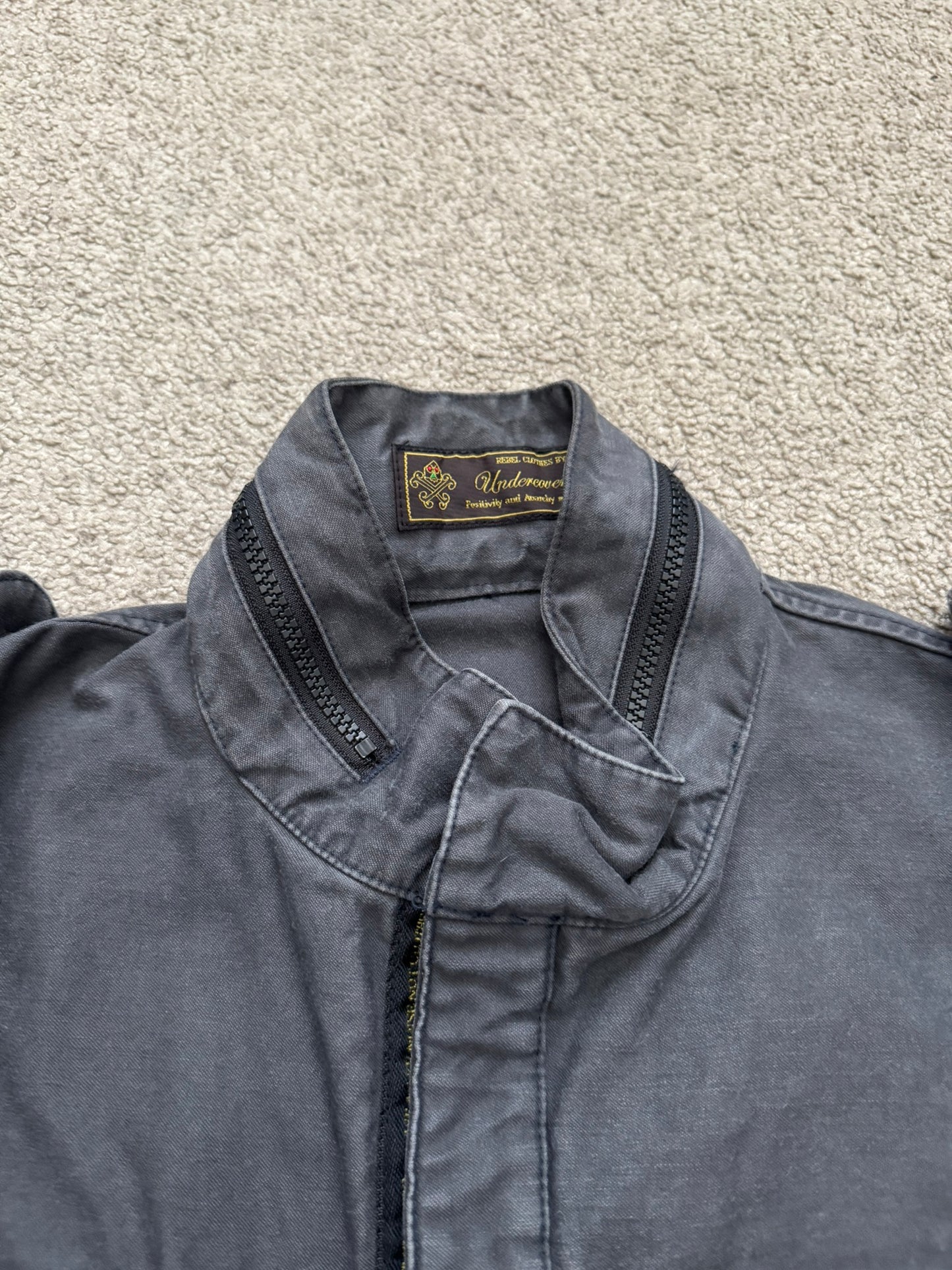 SS09 Undercover M-65 Watch Window Cargo Field Jacket