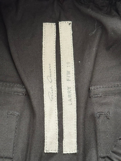 FW19 Rick Owens Mainline "Larry" D Ring Pods Shorts