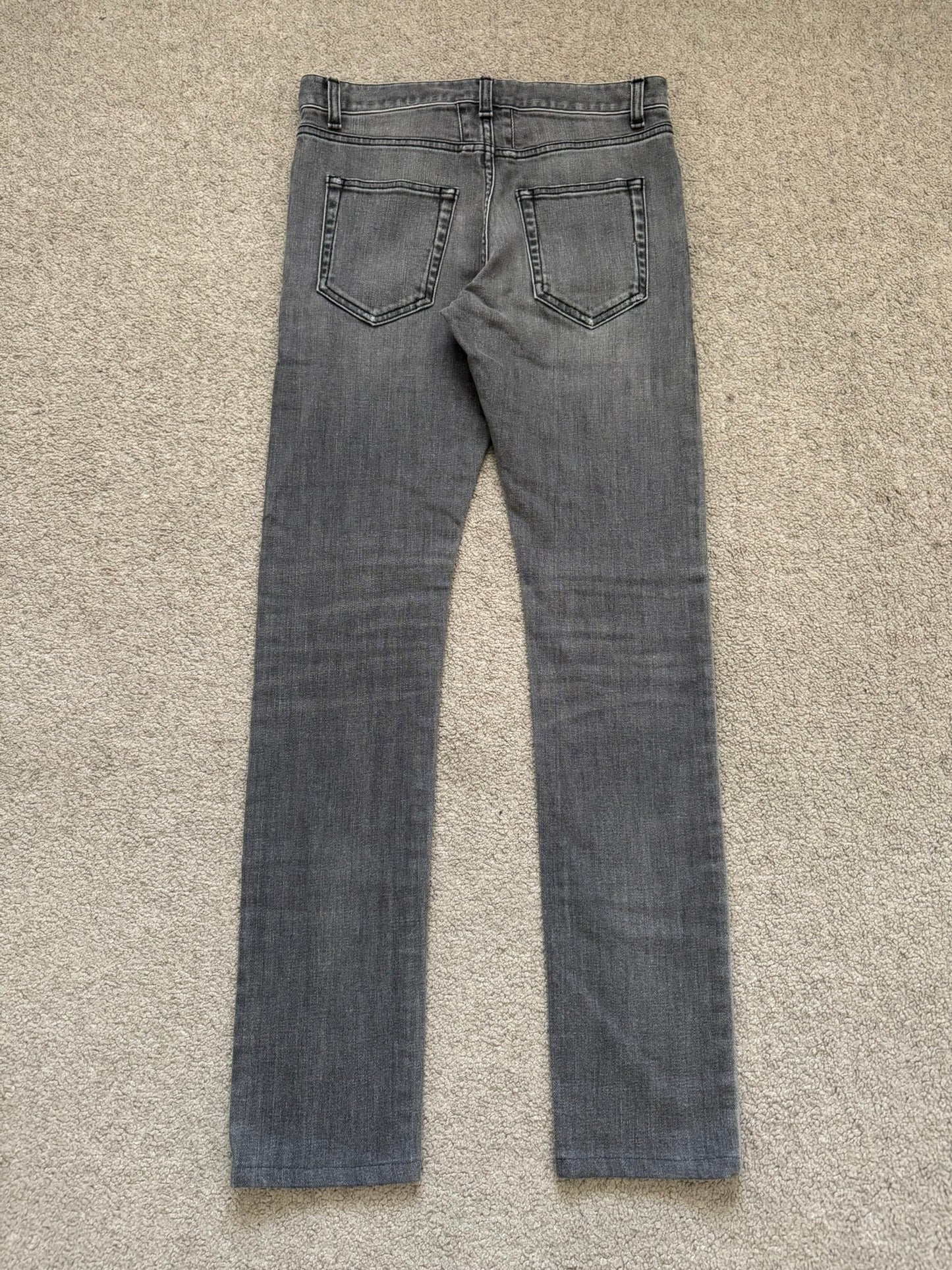 SS14 Saint Laurent by Hedi Slimane Washed D02 Denim Jeans