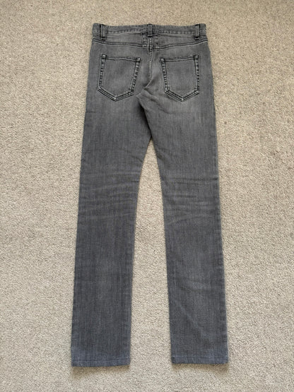 SS14 Saint Laurent by Hedi Slimane Washed D02 Denim Jeans