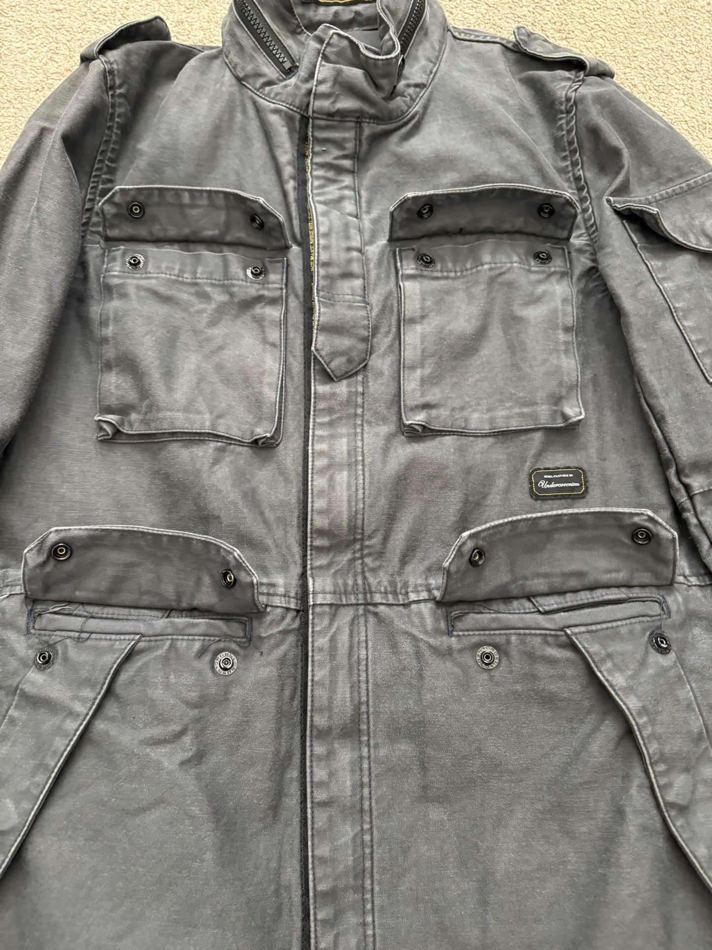 SS09 Undercover M-65 Watch Window Cargo Field Jacket