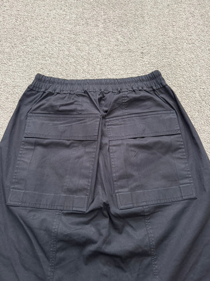 FW19 Rick Owens Mainline "Larry" D Ring Pods Shorts