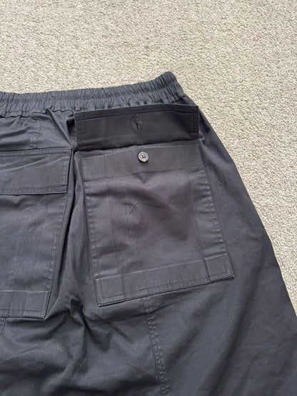 FW19 Rick Owens Mainline "Larry" D Ring Pods Shorts