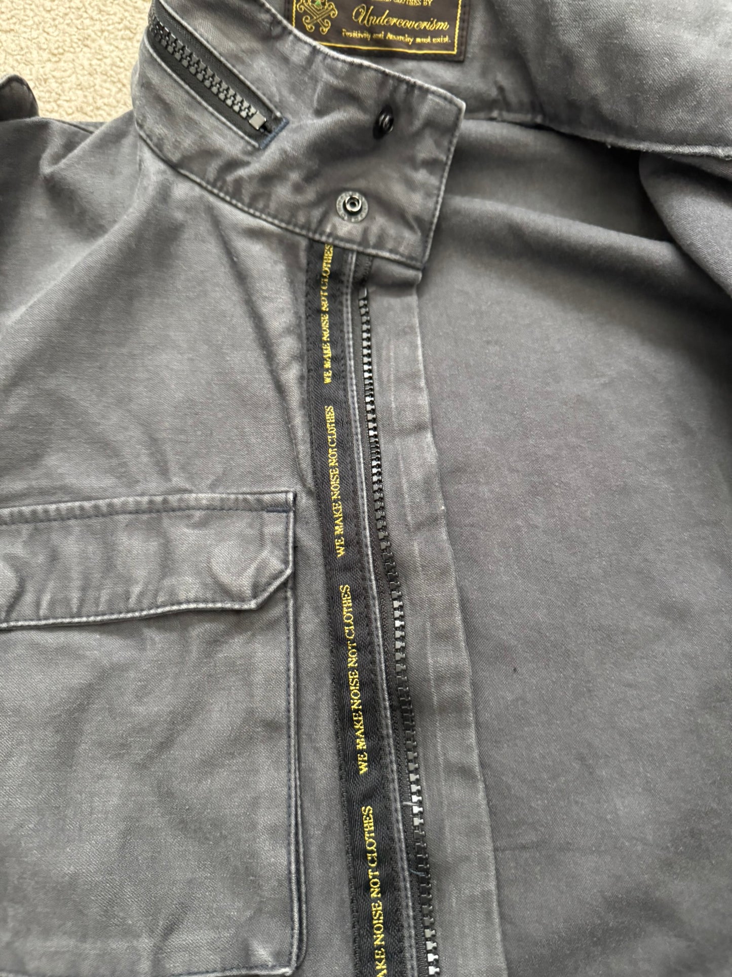 SS09 Undercover M-65 Watch Window Cargo Field Jacket