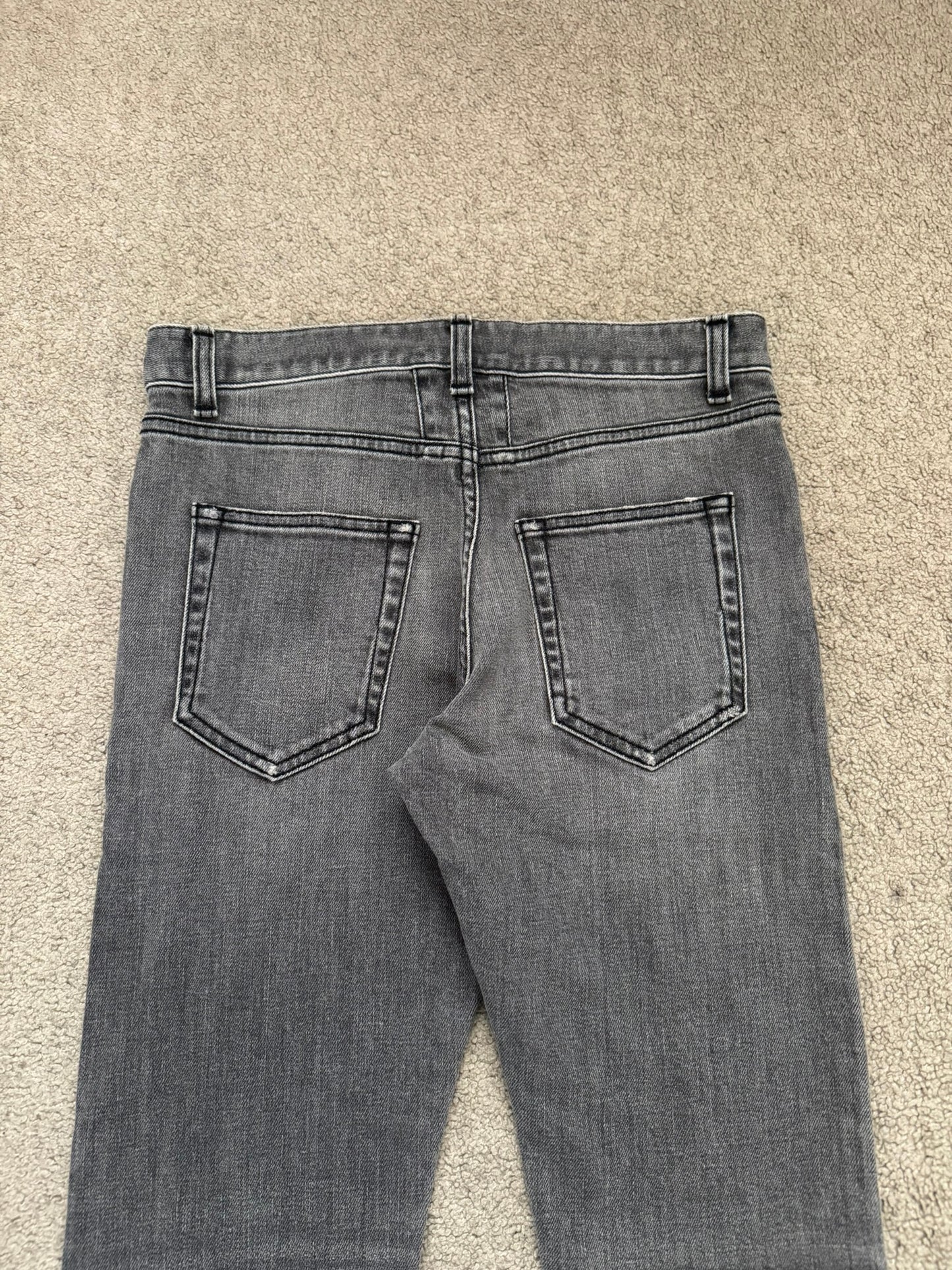 SS14 Saint Laurent by Hedi Slimane Washed D02 Denim Jeans