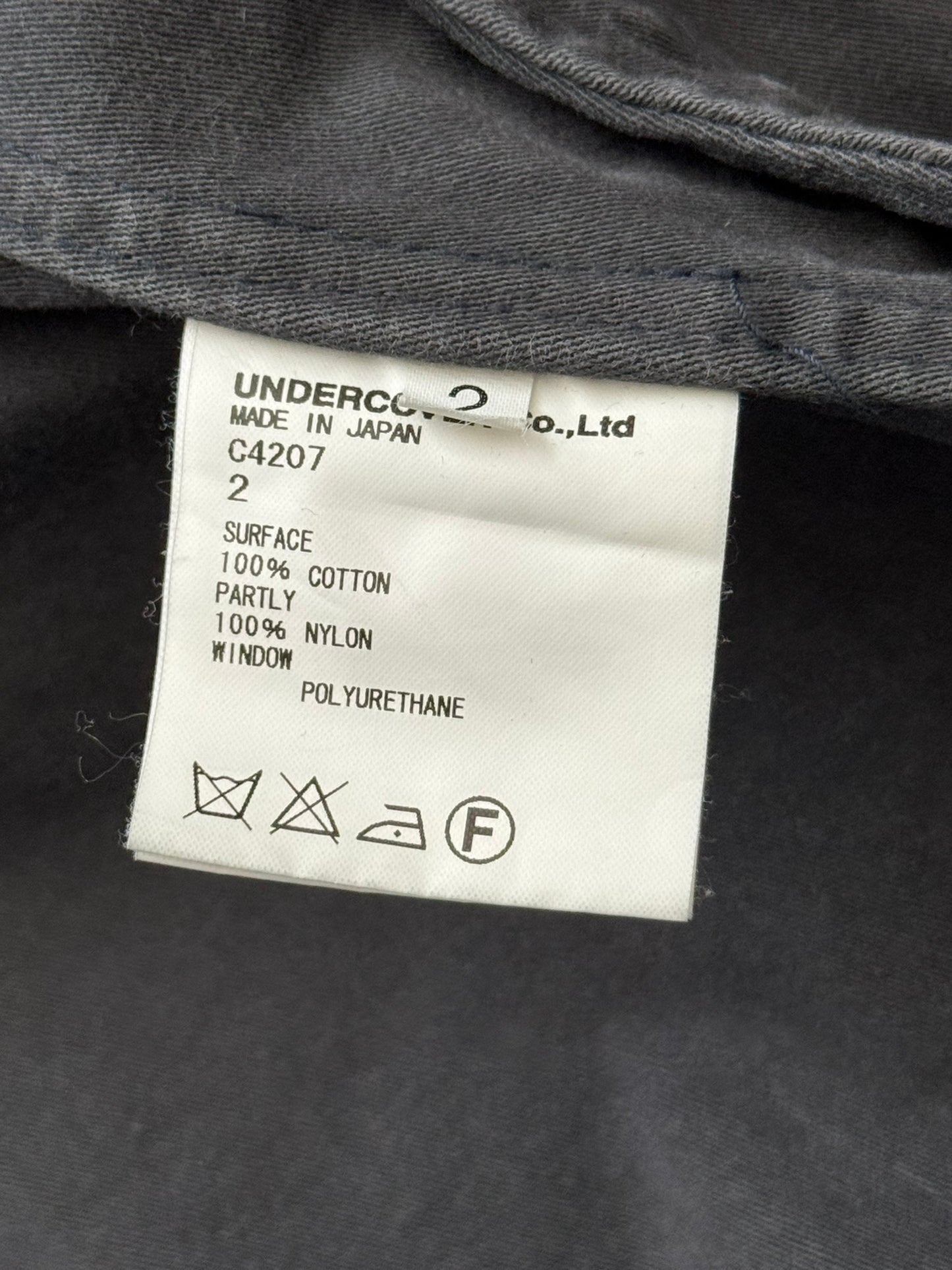 SS09 Undercover M-65 Watch Window Cargo Field Jacket