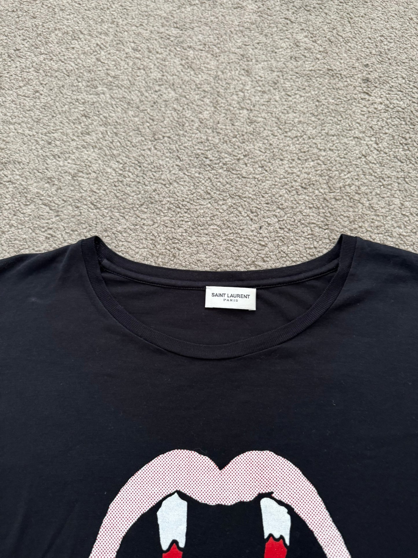 SS15 Saint Laurent by Hedi Slimane Blood Luster T Shirt