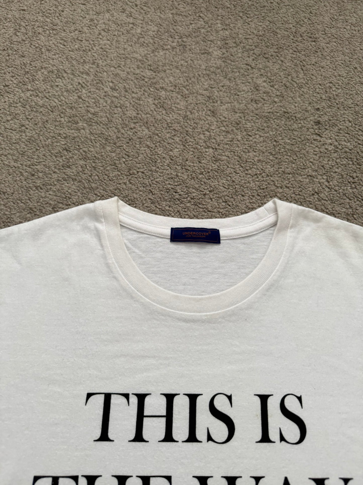 SS16 Undercover "This Is The Way" Joy Division T Shirt