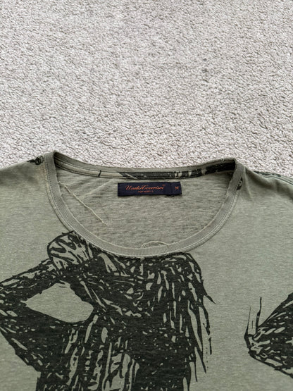 SS03 Undercover "Scab" Drunkard Print T Shirt