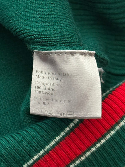 AW05 Dior Homme by Hedi Slimane Wool Quarter Zip Sweater