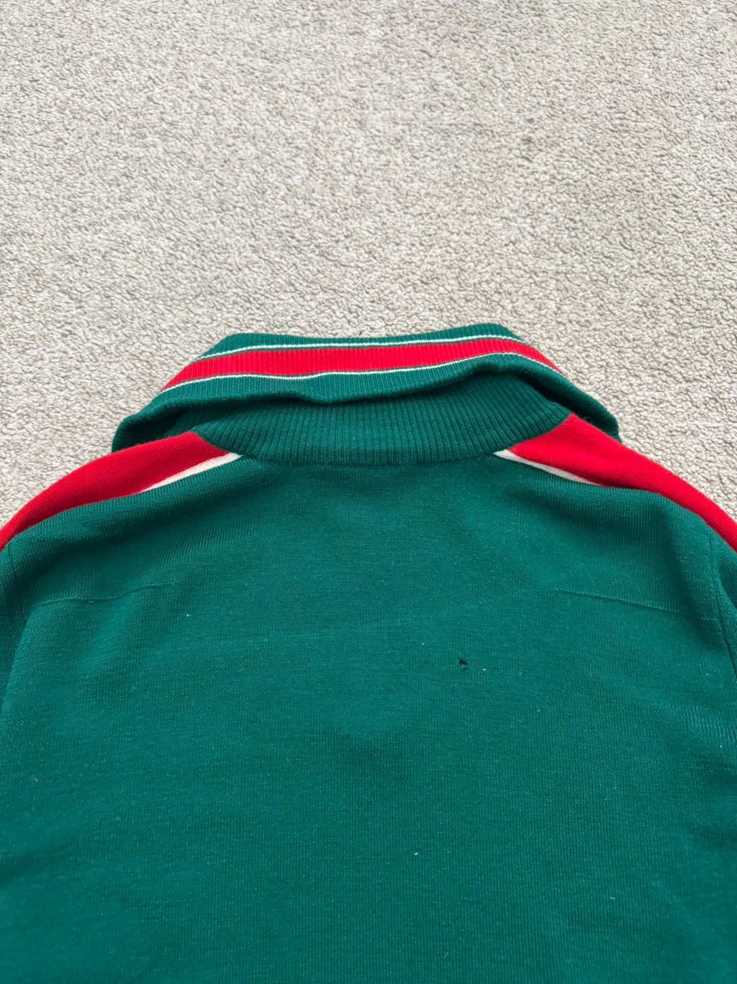 AW05 Dior Homme by Hedi Slimane Wool Quarter Zip Sweater